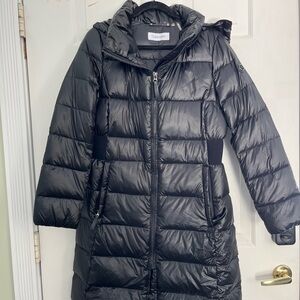 Calvin Klein Black Puffer Coat